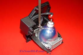 RCA 270414 Replacement Projection LCD Lamp (original Philips Lamp)