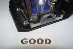 Samsung BP96-00677A / BP96-01415A Replacement Projection LCD Lamp (original Philips Lamp)