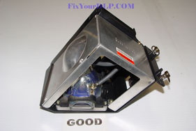 Samsung BP96-00677A Replacement Projection LCD Lamp (original Philips Lamp)