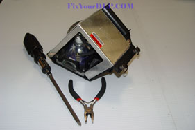Samsung BP96-00677A / BP96-01415A Replacement Projection LCD Lamp (original Philips Lamp)