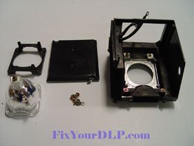 Samsung BP96-01073A Replacement Projection LCD Lamp (original Philips Lamp)