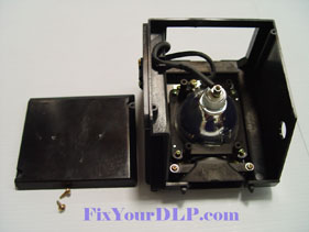 Samsung BP96-01073A Replacement Projection LCD Lamp (original Philips Lamp)
