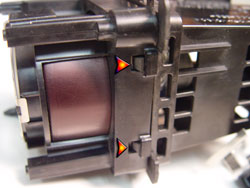 Sony XL-2500 Separando Cubierta