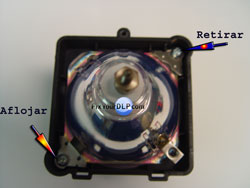 Sony XL-2500 Base Portalamparas 3-093-852