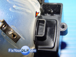 SONY XL-5300 Lampara sobre Ducto de ventilacion(de Plastico)