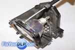 Lámpara original, No. de parte P22 100W/120W 1.0 Philips y Caparazón de plástico, No. de parte  NJ0929