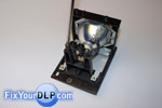 Original lamp part No. P22 100W/120W 1.0 Philips, Plastic front piece part No. NT0334, Plastic top piece part No. NT0336