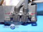 Twin plastic coverd cables