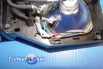 Philips Lamp P22 UHP 100 / 120W 1.0 & lamp enclosure LSMP0483