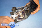 Cubierta de Plastico LSMP0495 y Lampara OSRAM E23 OEM 120W 1.3