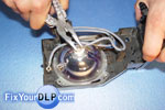 Cubierta de Plastico LSMP0495, Lampara OSRAM E23 OEM 120W 1.3