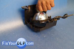LAMP CARRIER & PHILIPS E23 UHP 100W/120W 1.0