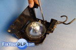 PHILIPS E23 UHP 100W/120W 1.0 & LAMP HOLDER