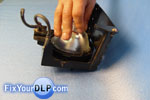 LAMP CARRIER & PHILIPS E23 UHP 100W/120W 1.0