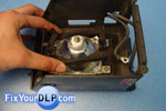 PHILIPS E22 UHP 120W / 120W 1.0 y Clips fija lamparas