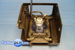 Cubierta de plástico BP63-00670A Y Base de lampara BP61-01195A