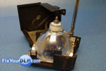 Lampara Philips P23 UHP 100W 1.3 y Sujetadores