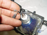 Sony XL-5200 lamp and enclosure