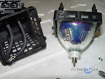Sony XL-5200 lamp and enclosure