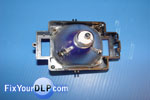 OSRAM P22 UHP 200W 1.0 y Base del foco: 2-683-578