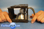 PORTALAMPARAS  4810V00710, SUJETADOR DE LÁMPARA 4980V00621B Y BASE DE CONECTOR 4830V00377
