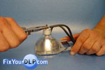PHILIPS P22 UHP 100W 120W 1.0 Y CONECTOR DE LA LAMPARA