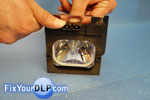 PORTALAMPARAS  4810V00710, SUJETADOR DE LÁMPARA 4980V00621B Y BASE DE CONECTOR 4830V00377