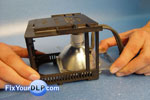 LAMP CARRIER 4810V00710 & LAMP HOLDER 4980V00621B