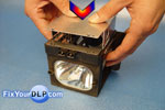 PORTALAMPARAS  4810V00710 Y CUBIERTA METALICA 4980V00620