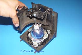 RCA 265103 260962 Replacement Projection LCD Lamp (original Philips Lamp)