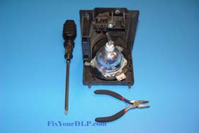 RCA 265103 260962 Replacement Projection LCD Lamp (original Philips Lamp)