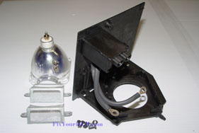 RCA 269343 Replacement Projection LCD Lamp (original Philips Lamp)