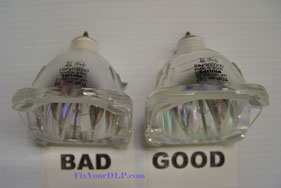 RCA 269343 Replacement Projection LCD Lamp (original Philips Lamp)