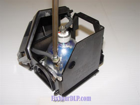 Samsung BP96-01472A Replacement Projection LCD Lamp (original Philips Lamp)