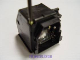 Samsung BP96-01472A Replacement Projection LCD Lamp (original Philips Lamp)