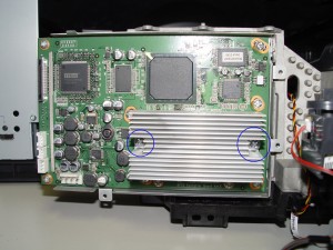 replace 4719-001997 DLP Chip in the Mitsubishi WD-65837 RPTV