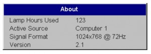 ASK Proxima DP-6500X About Page, ASK Proxima SP-LAMP-006