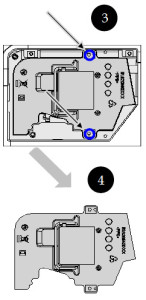 Acer_XD1170D_projector_install_new_ACER_EC.J2101_projector_lamp