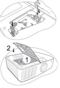 BenQ_MX763_projector_BenQ_5J.J4N05.001_remove_projector_lamp_cover