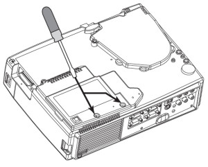 Boxlight-CP635i_remove_lamp_cover_Boxlight-CP635i_projector_lamp