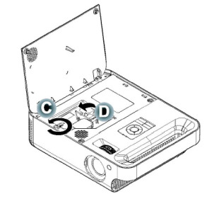 Boxlight_Phoenix_X30_Boxlight_PHOENIXS25-930_projector_lamp_install_replacement