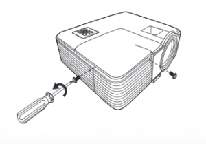 Canon_LV-WX300_projector_Canon LV-LP38_replacement_lamp_remove_cover