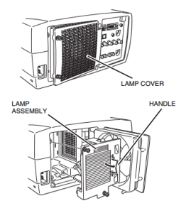 Christie_ LX55_projector_lamp_ Christie 003-120188-01_remove