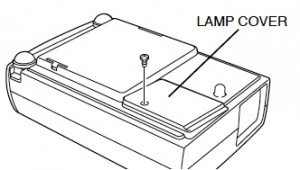 Lamp Cover for Sanyo PLV-30 Projector