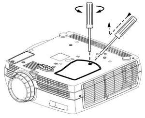 ASK DP8000 lamp cover, ASK Proxima SP-LAMP-001 