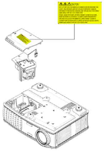 Dell_2400MP_projector_Dell_310-7578_replace_projector_lamp