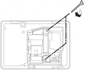 Epson EH-TW4000 tighten screws, Epson ELPLP49 lamp