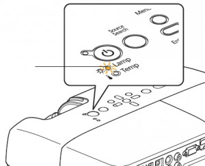 Epson-EX50-projector-warning-light-Epson-ELPLP41-lamp