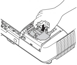 Epson-EMP-S6/EMP-S6+-projector-lamp-installation-Epson-ELPLP41-lamp