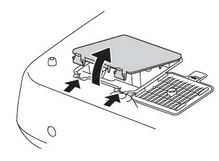 Epson-Cinema-550-projector-remove-cover-Epson-ELPLP35-projector_lamp